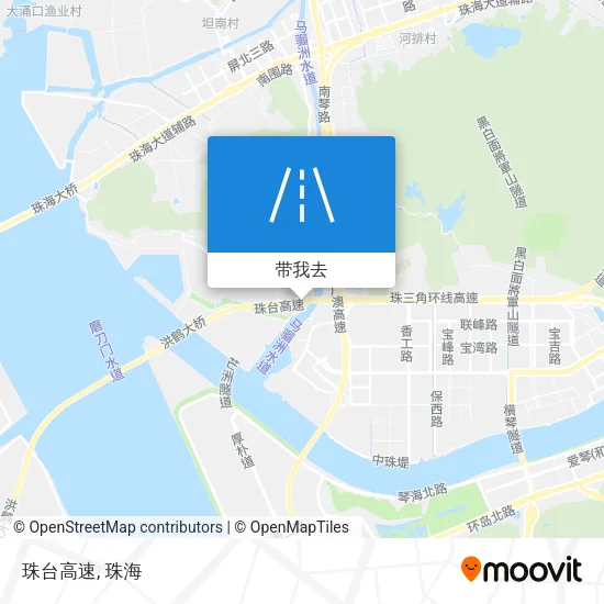 珠台高速地图