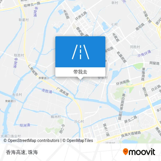 香海高速地图