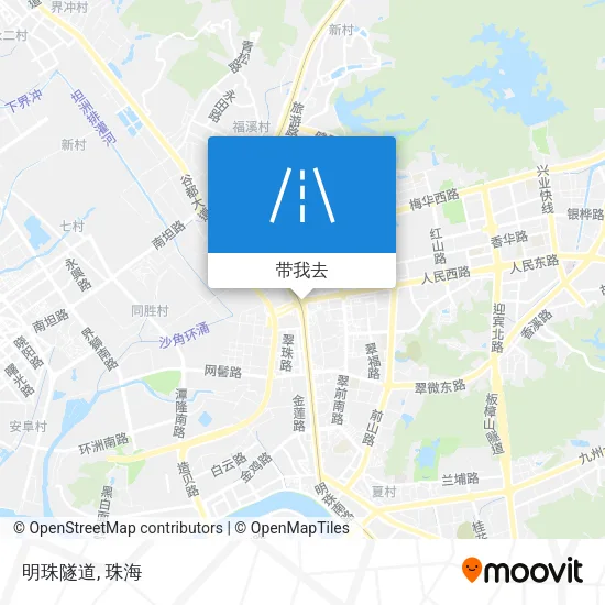 明珠隧道地图