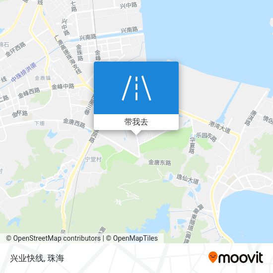 兴业快线地图