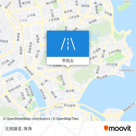 北嶺隧道地图
