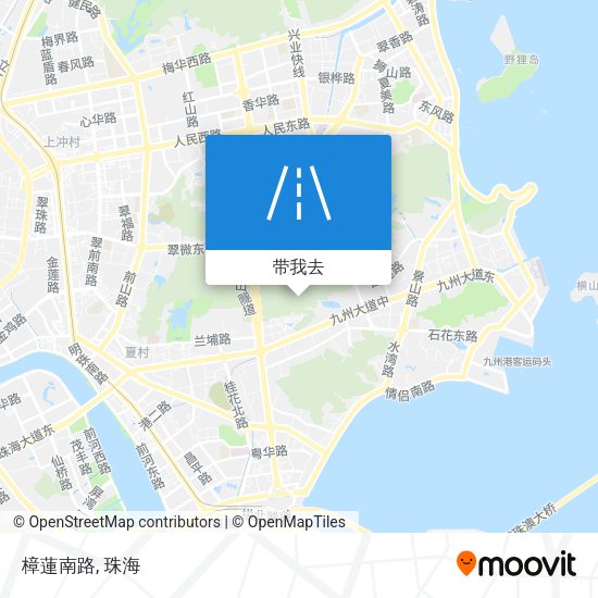 樟蓮南路地图