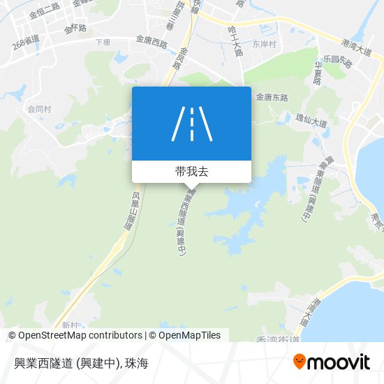 興業西隧道 (興建中)地图