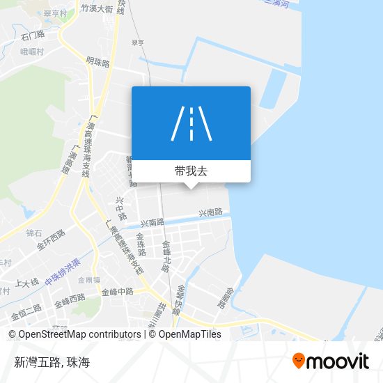 新灣五路地图