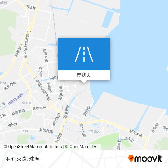 科創東路地图