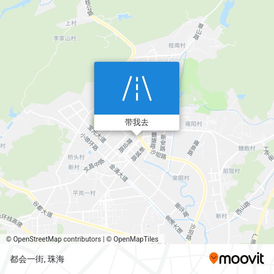 都会一街地图