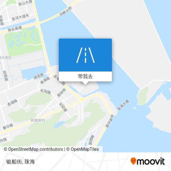 银船街地图