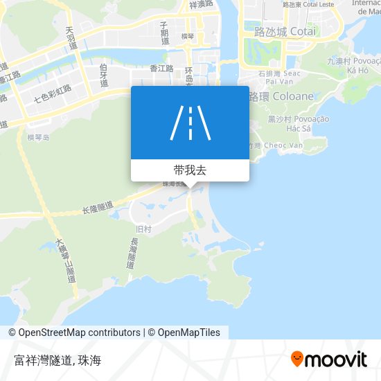 富祥灣隧道地图