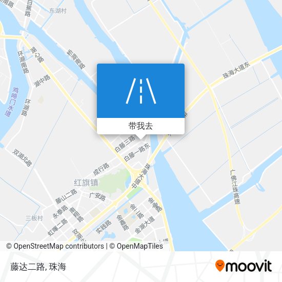 藤达二路地图