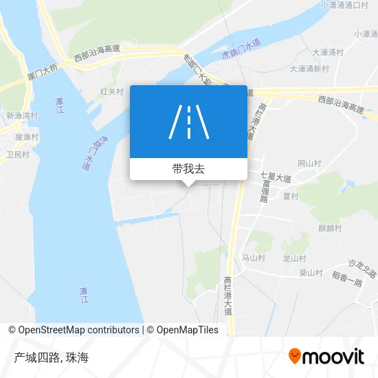 产城四路地图