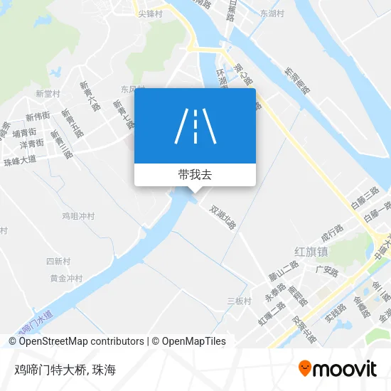 鸡啼门特大桥地图