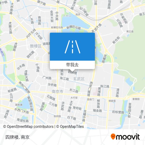 四牌楼地图