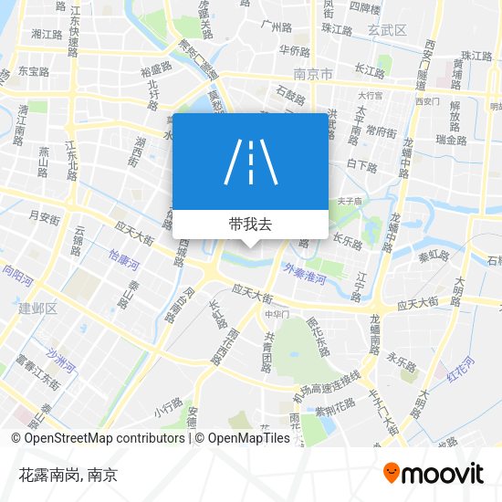 花露南岗地图