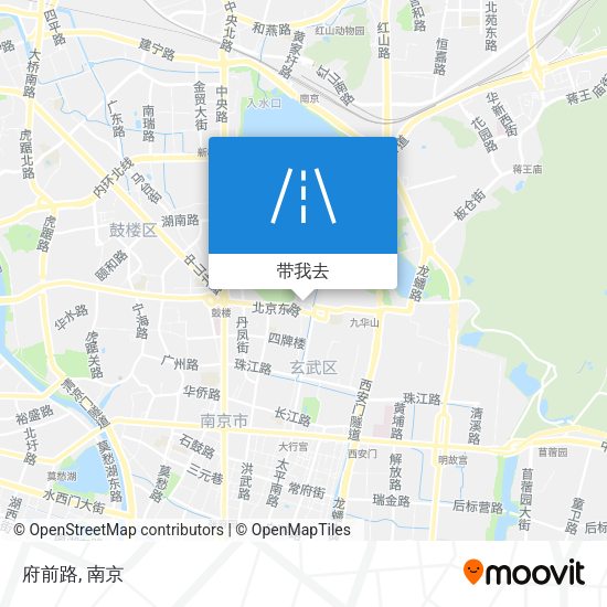 府前路地图