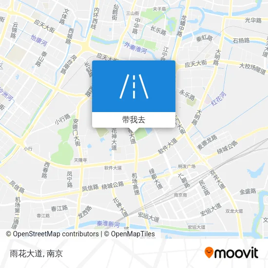 雨花大道地图