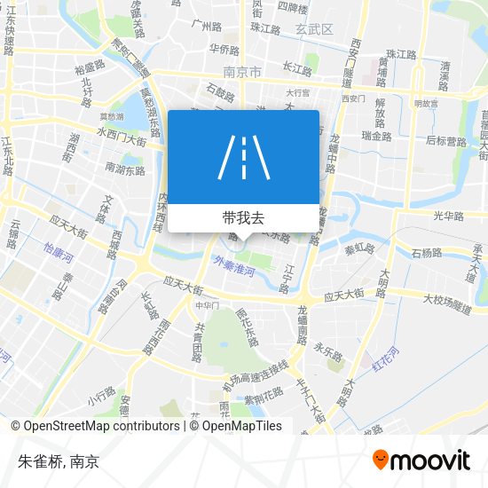 朱雀桥地图