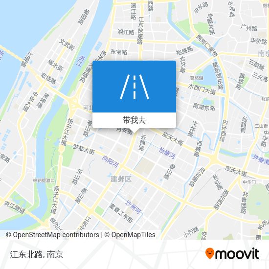江东北路地图