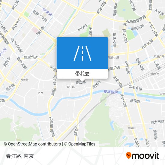 春江路地图