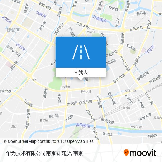 华为技术有限公司南京研究所地图