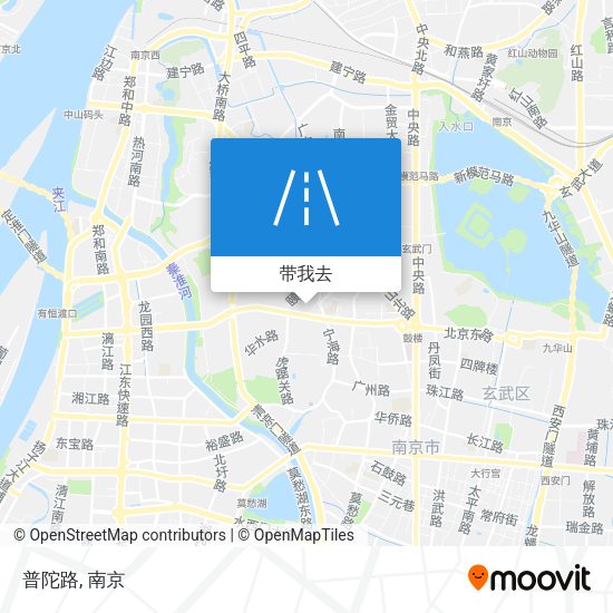 普陀路地图