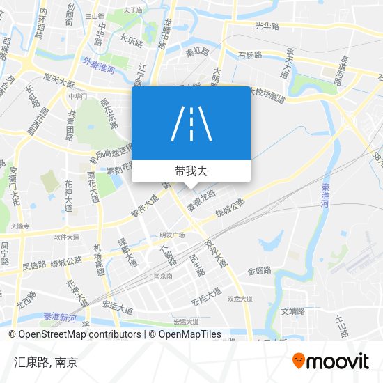 汇康路地图
