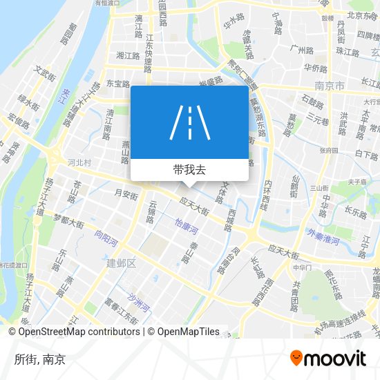 所街地图