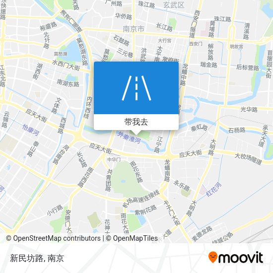 新民坊路地图