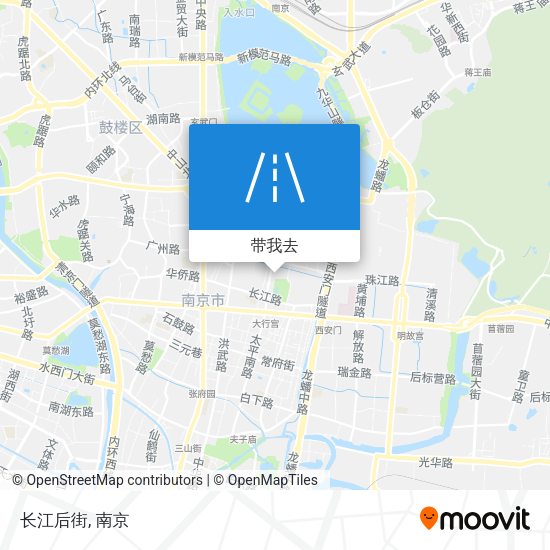 长江后街地图