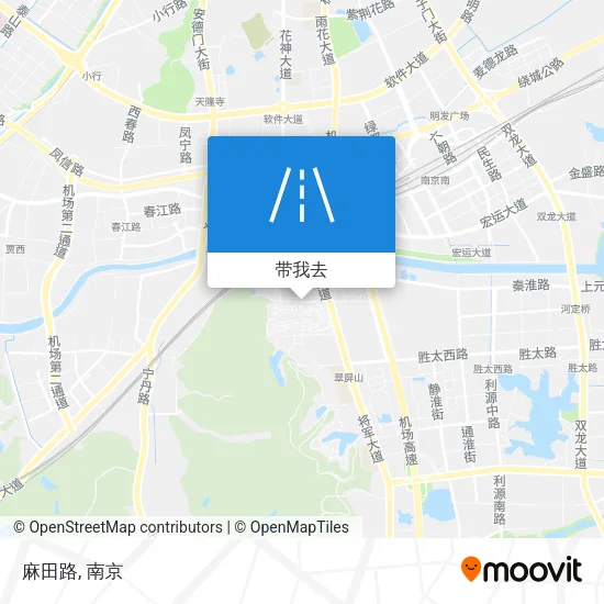 麻田路地图