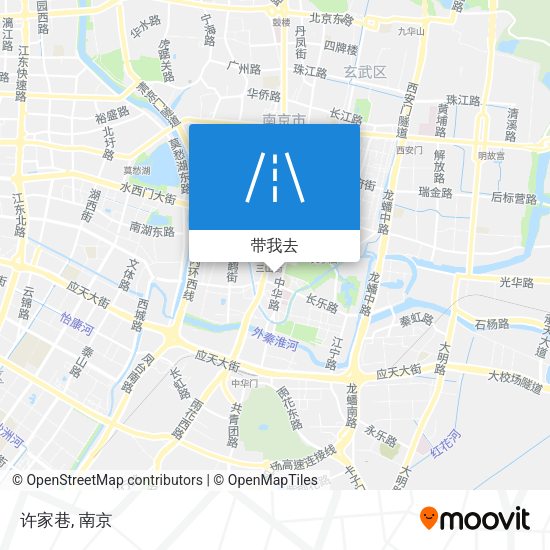 许家巷地图
