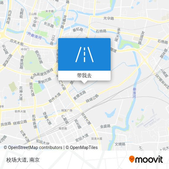 校场大道地图