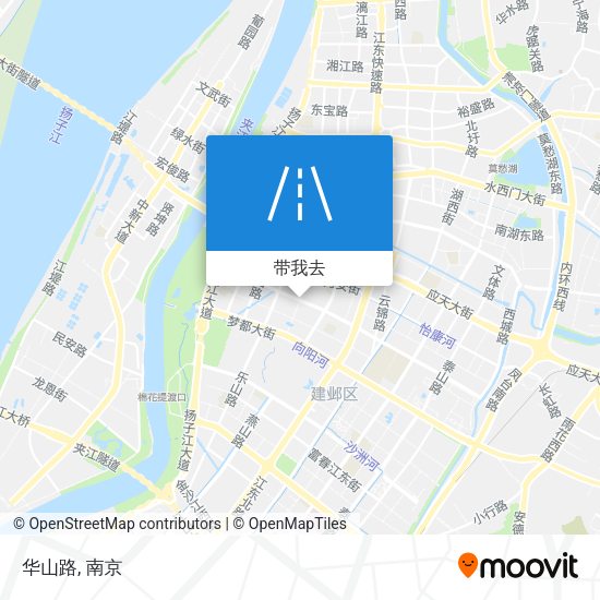 华山路地图