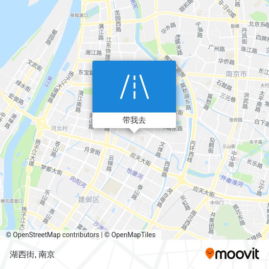 湖西街地图