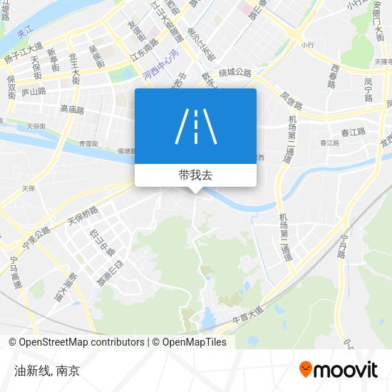 油新线地图