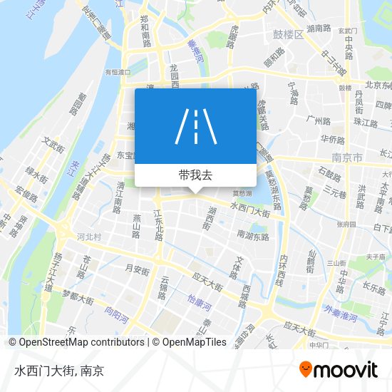 水西门大街地图