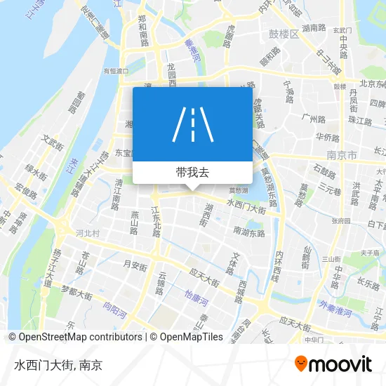 水西门大街地图
