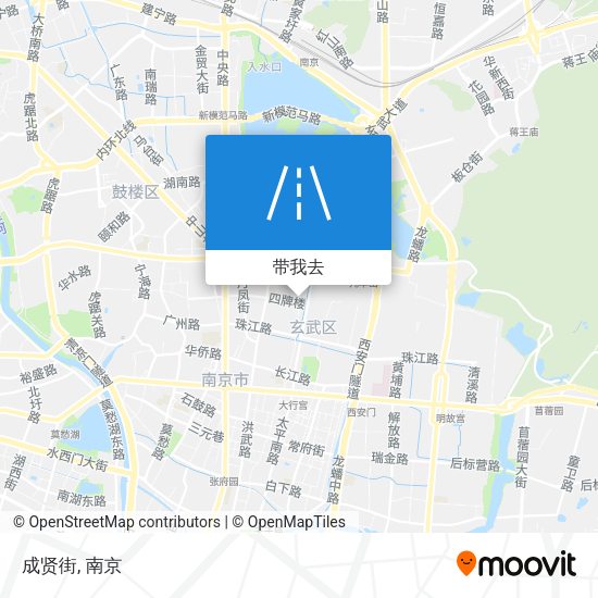 成贤街地图