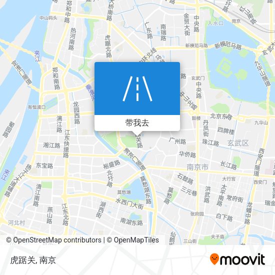 虎踞关地图
