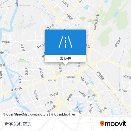 新亭东路地图