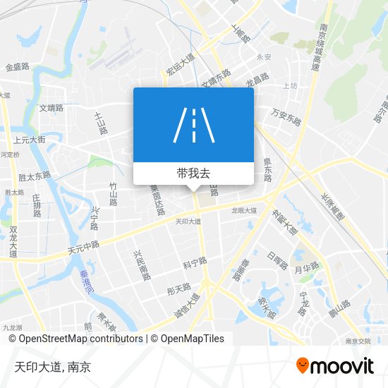 天印大道地图