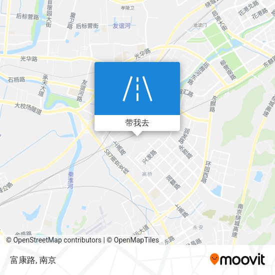 富康路地图