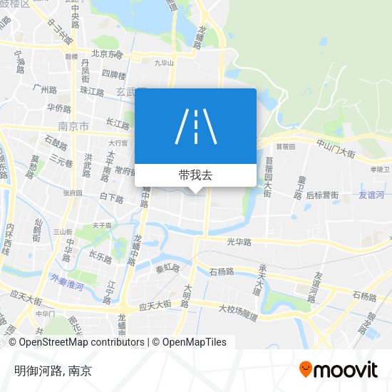 明御河路地图