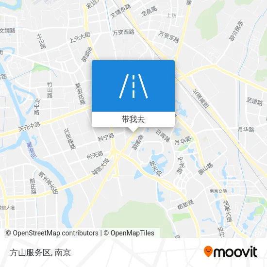 方山服务区地图
