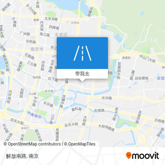 解放南路地图