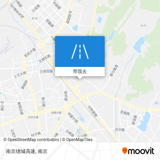 南京绕城高速地图