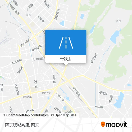 南京绕城高速地图