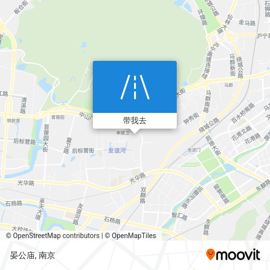 晏公庙地图
