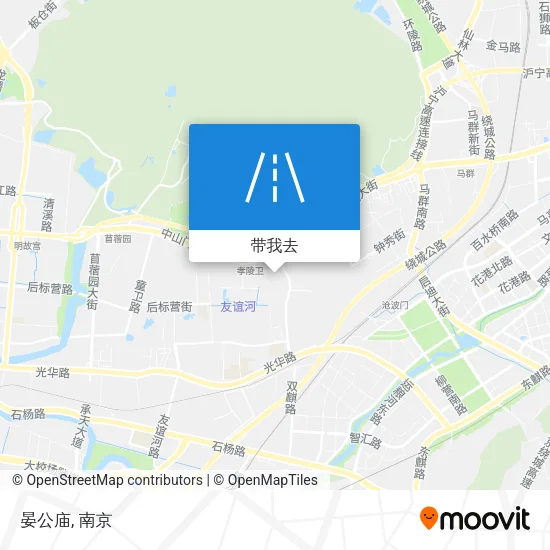 晏公庙地图