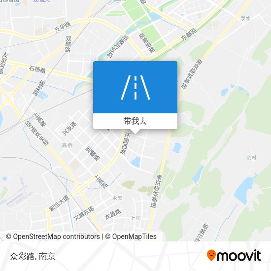 众彩路地图