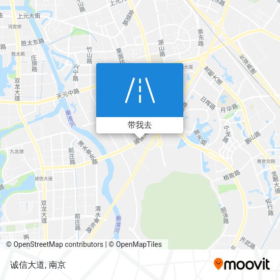 诚信大道地图